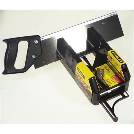 Stanley Stanley Hand Tools Saw Storage Mitre Box With Saw 19-800 76174198003